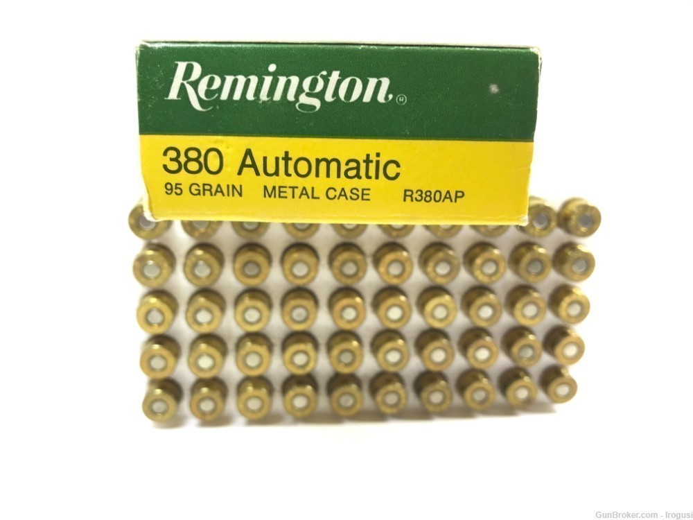 Remington .380 ACP Auto 95 Gr Metal Case Circa 1974-84 Vintage 862-LP-img-4