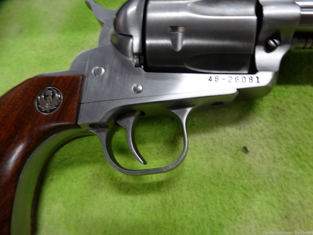 2005 Stainless Ruger Blackhawk 45LC 7.5" Clean in box-img-15