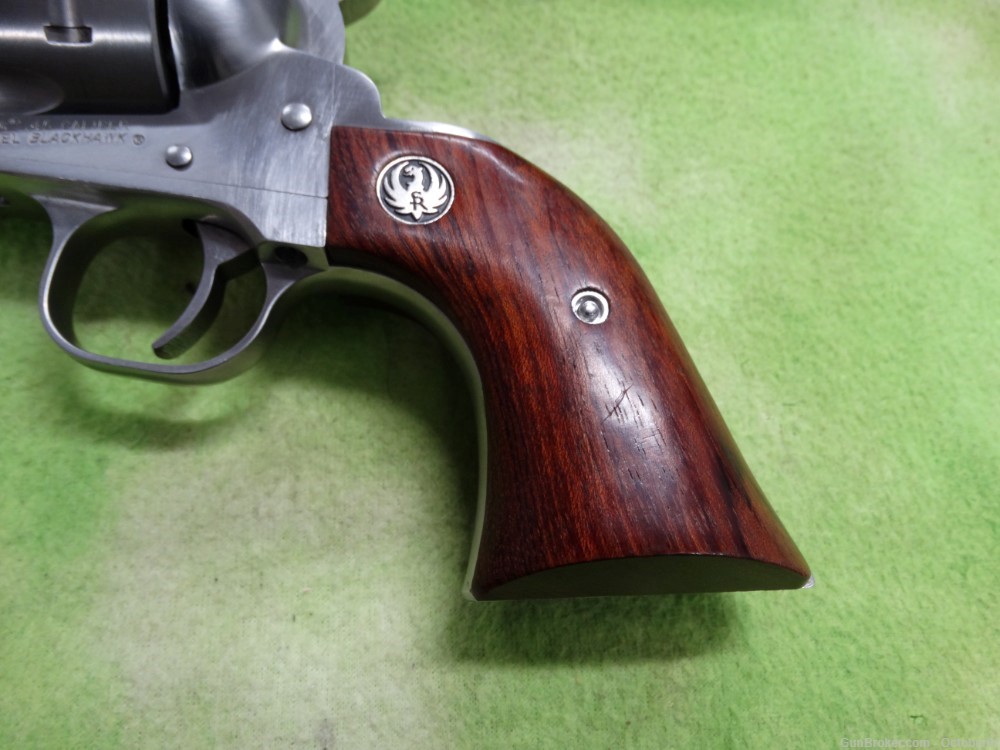 2005 Stainless Ruger Blackhawk 45LC 7.5" Clean in box-img-1