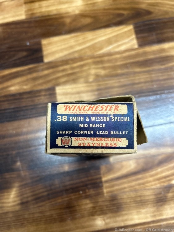 Winchester .38 S&W Special Mid Range 2 Empty Boxes -img-11