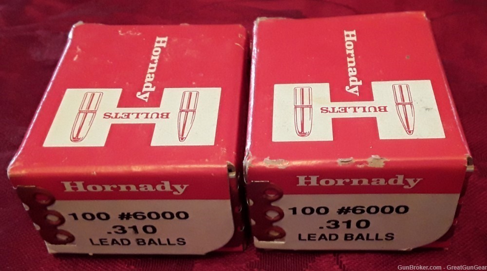 Lead Round Balls & MAXI-BALL Bullets of Various Calibers w/Box - 559 Rounds-img-4