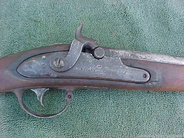 American Civil War Period R. CLARK 1850s 12 G Percussion Conversion Shotgun-img-3