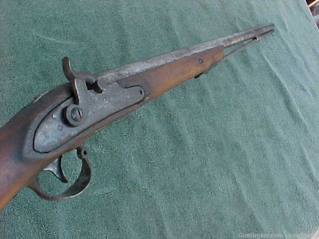American Civil War Period R. CLARK 1850s 12 G Percussion Conversion Shotgun-img-9