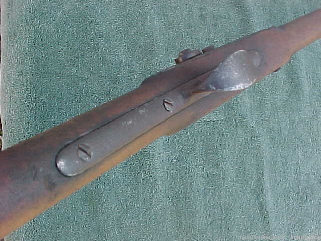 American Civil War Period R. CLARK 1850s 12 G Percussion Conversion Shotgun-img-12