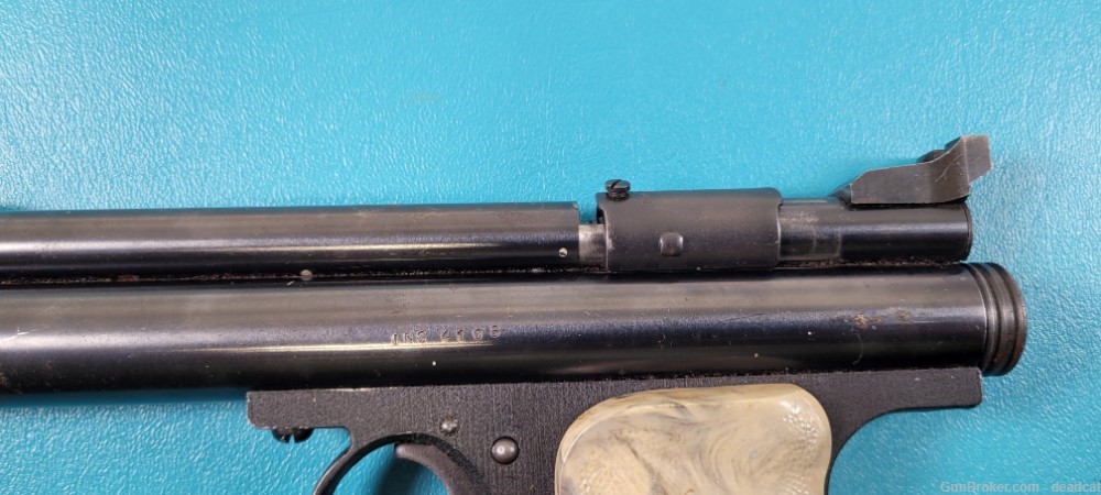 Hawthorne Crosman Model 150 Air Gun Gas Pistol Metal Case + Provenance    -img-4