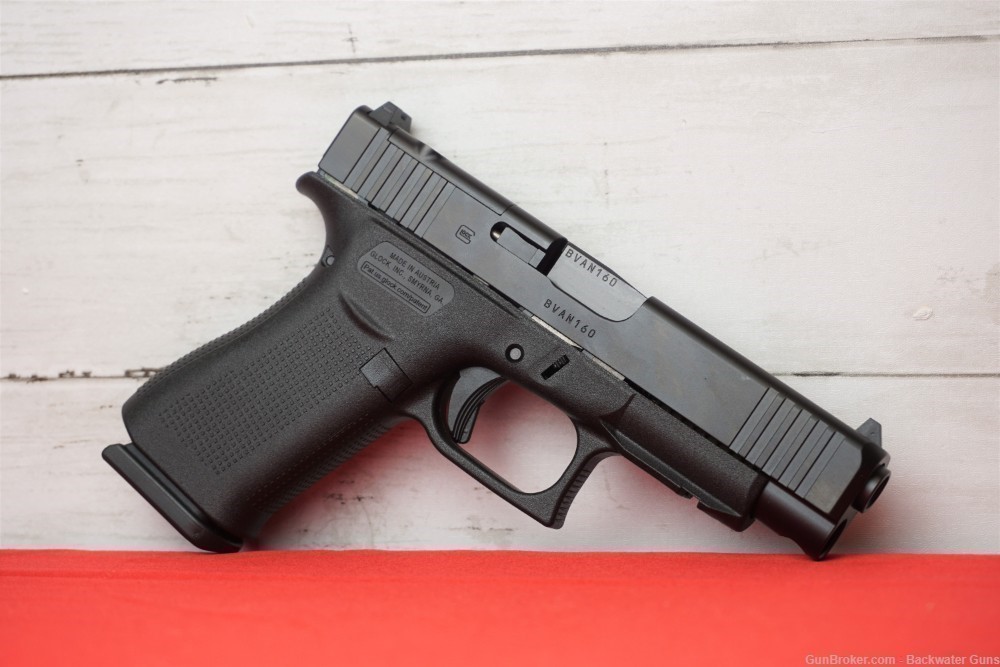 Factory New Glock 48 MOS 9MM Pistol With Rail No Reserve! -img-1
