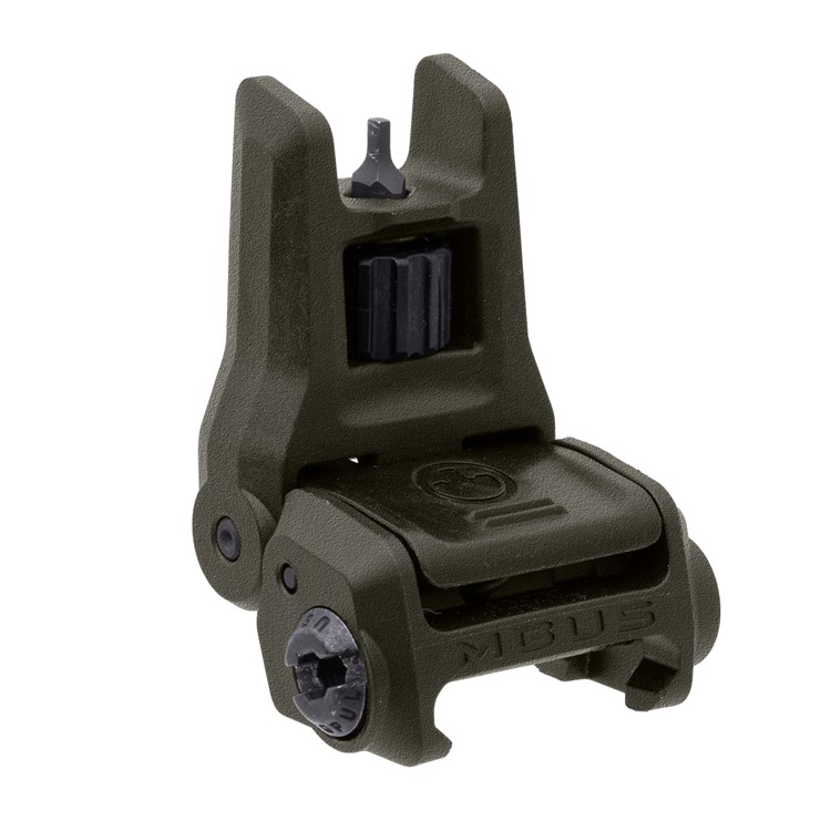 Magpul MBUS 3 Front Sight Flip Up OD Green for AR-15, AR-10, M4, M16-img-0