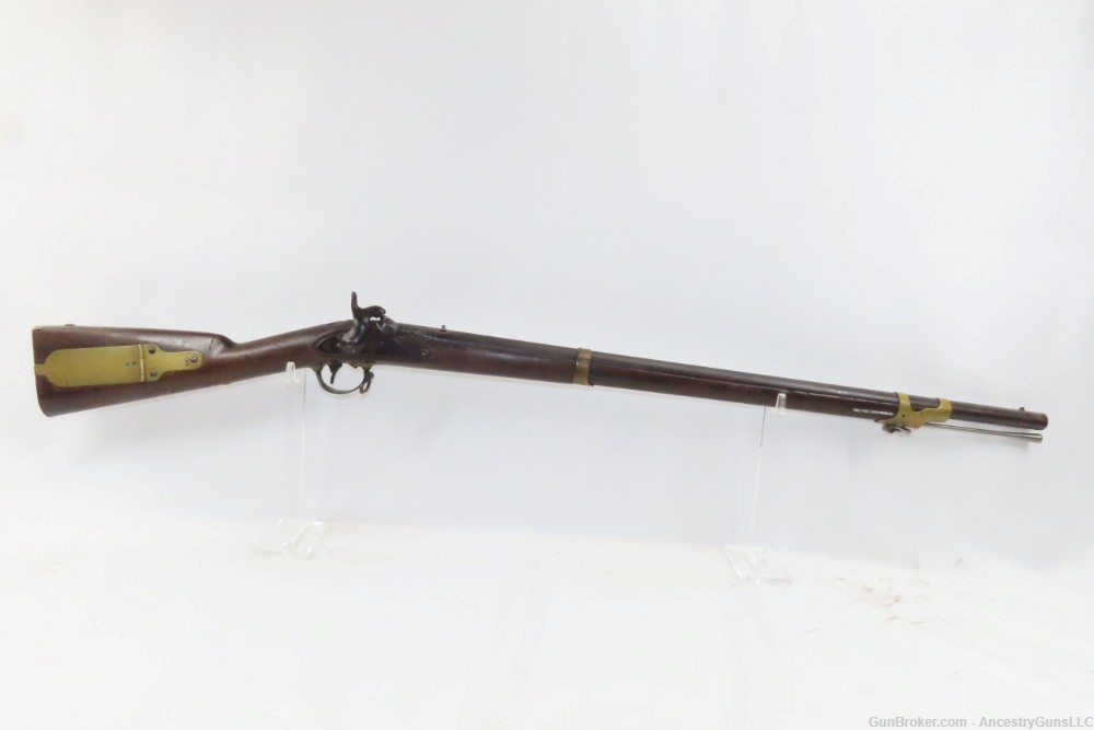 Antique HARPERS FERRY U.S. Model 1841 “MISSISSIPPI” Rifle Jefferson Davis-img-1