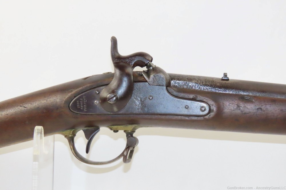 Antique HARPERS FERRY U.S. Model 1841 “MISSISSIPPI” Rifle Jefferson Davis-img-3