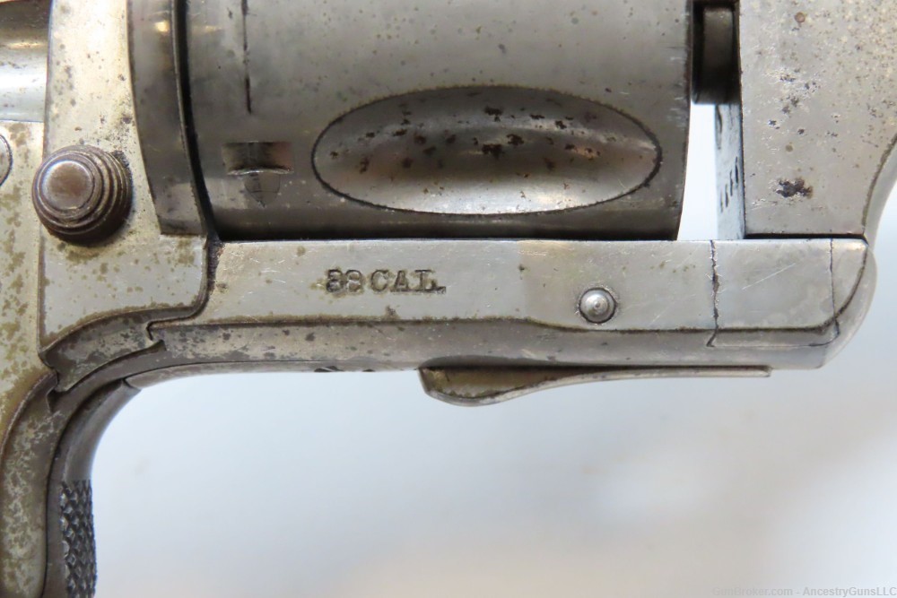 c1880 MERWIN & HULBERT .38 S&W 5-Shot Revolver MH&Co Cocker Spaniel Antique-img-14