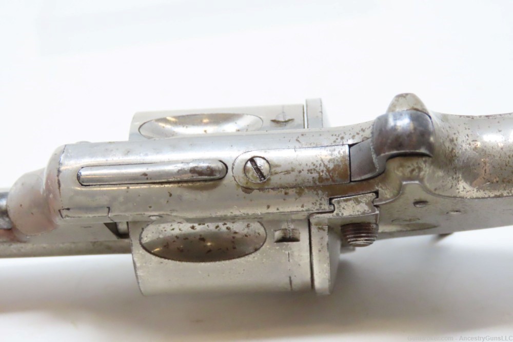 c1880 MERWIN & HULBERT .38 S&W 5-Shot Revolver MH&Co Cocker Spaniel Antique-img-12