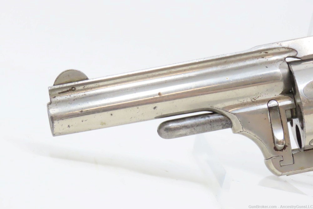 c1880 MERWIN & HULBERT .38 S&W 5-Shot Revolver MH&Co Cocker Spaniel Antique-img-4