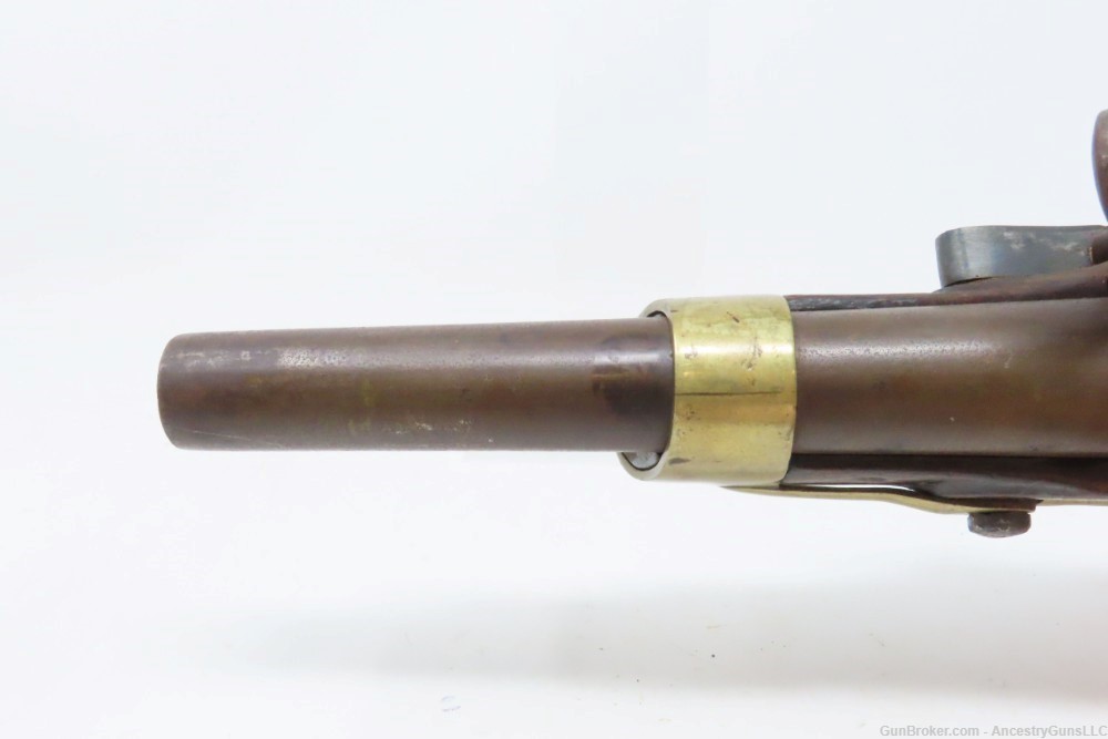 1812 NAPOLEONIC WARS FRENCH Model AN XIII Flintlock MILITARY Pistol Antique-img-8