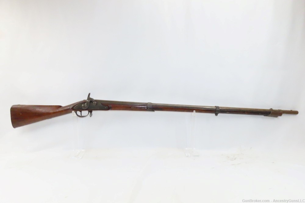 WAR of 1812 Era Antique U.S. Contract WHITNEY M1812 .69 Conversion MUSKET  -img-1