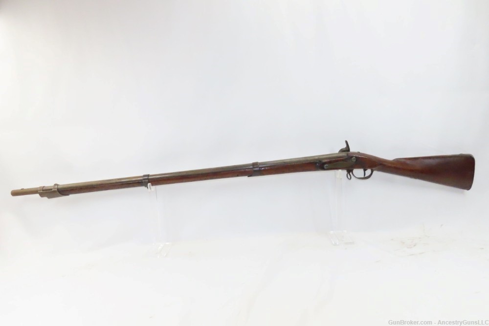 WAR of 1812 Era Antique U.S. Contract WHITNEY M1812 .69 Conversion MUSKET  -img-12