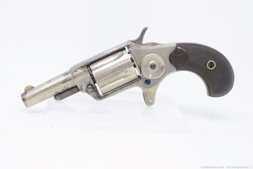 CASED PAIR /London Retailer Marked Antique COLT NEW LINE .32 Cal. Revolvers-img-23