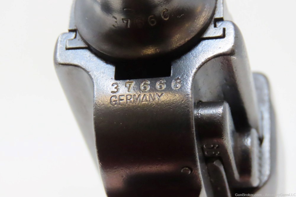 DWM Model 1906 Commercial AMERICAN EAGLE 7.65x21mm GERMAN LUGER Pistol C&R -img-13