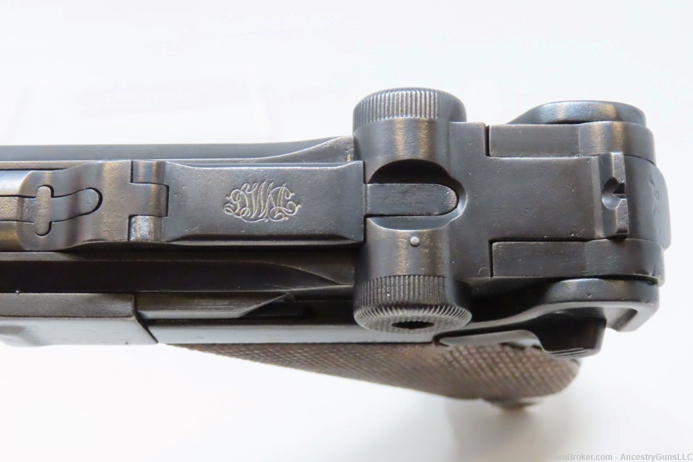 DWM Model 1906 Commercial AMERICAN EAGLE 7.65x21mm GERMAN LUGER Pistol C&R -img-7
