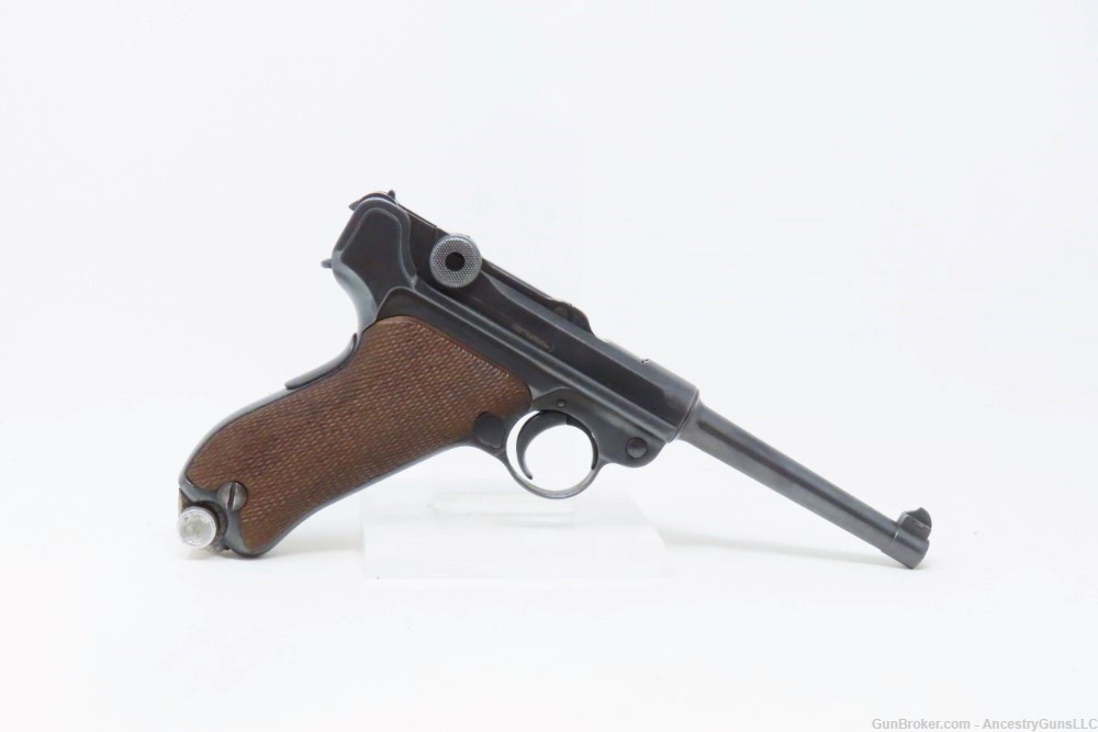 DWM Model 1906 Commercial AMERICAN EAGLE 7.65x21mm GERMAN LUGER Pistol C&R -img-14