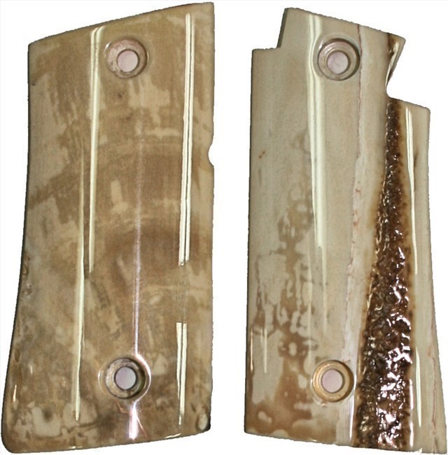 Colt Mustang or Colt Pocketlite Walrus Ivory Grips-img-0