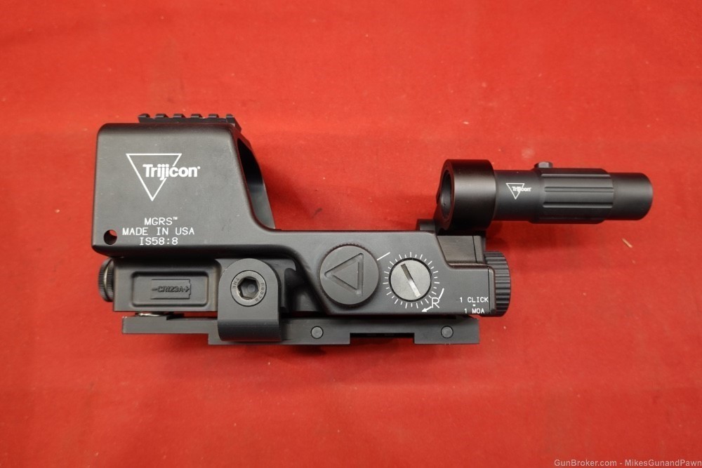 Trijicon MGRS Red Dot with Magnifier - Machine Gun Reflex Sight - M240-img-0