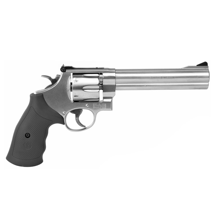 SMITH & WESSON Model 610 10mm Auto 6.5in 6rd Stainless Steel Revolver 12462-img-0