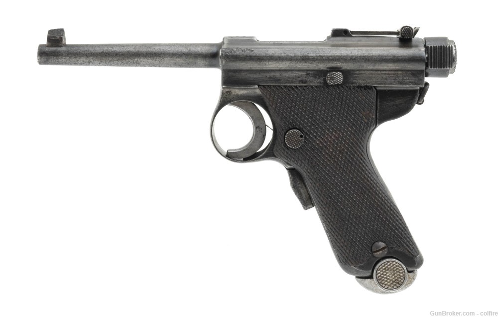 Rare Japanese Modified 1902 Papa Nambu Pistol  8mm Nambu (PR64758)-img-1
