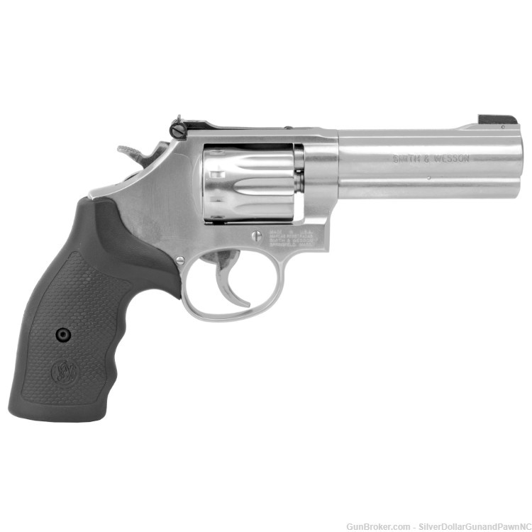 Smith & Wesson 160584 Model 617 22 LR Stainless Steel 4" Barrel & 10rd-img-1