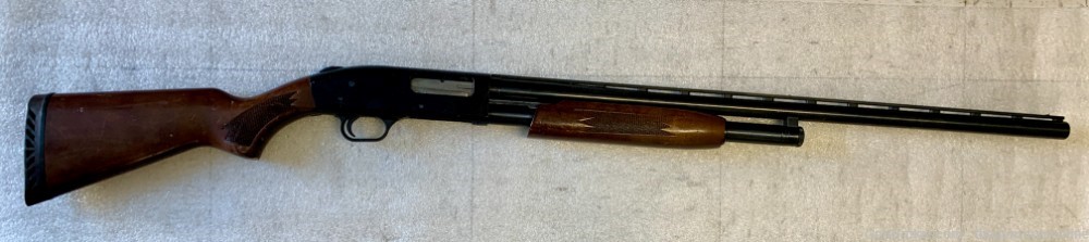 Mossberg 500A Shotgun 12GA 2-3/4 or 3 In Wood 28 Inch 5+1-img-0