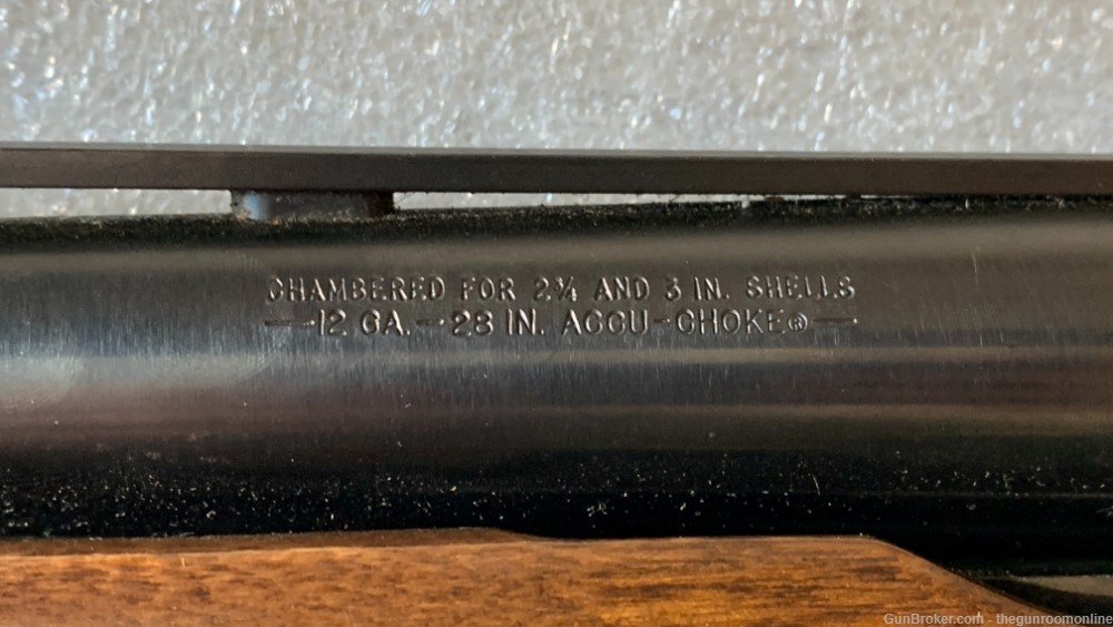 Mossberg 500A Shotgun 12GA 2-3/4 or 3 In Wood 28 Inch 5+1-img-10