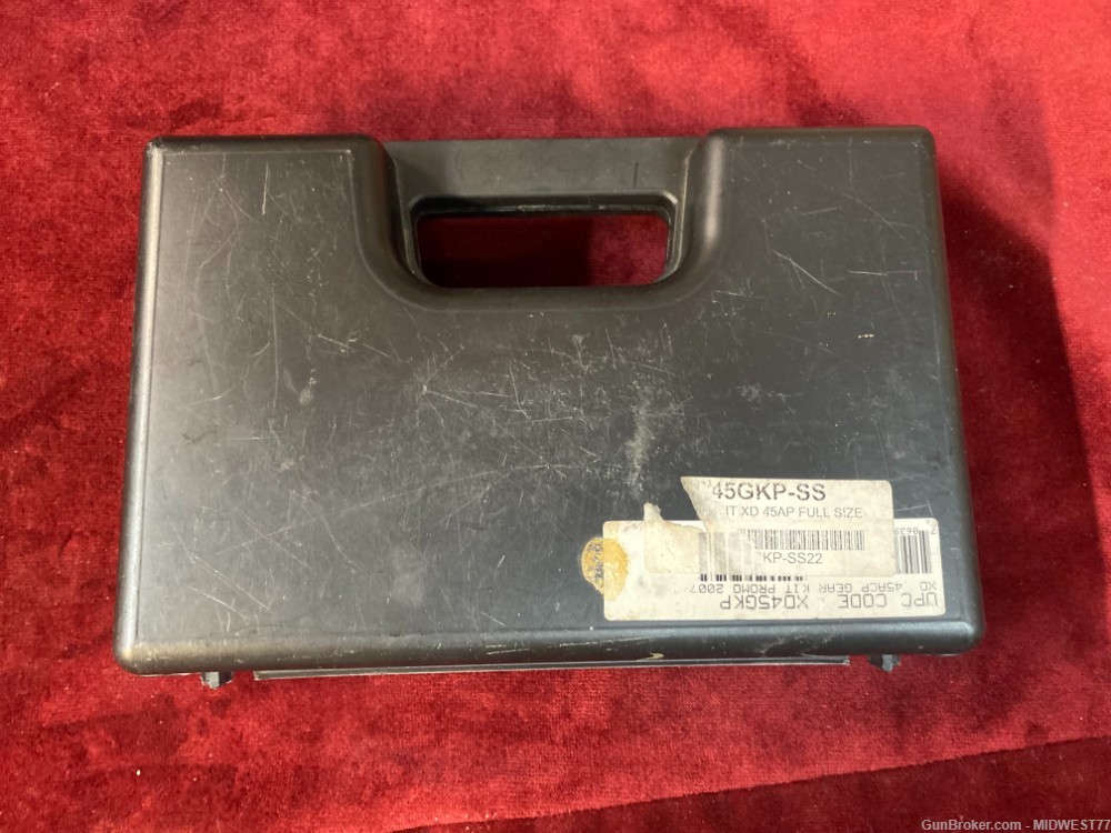 SPRINGFIELD ARMORY SMALL PISTOL or ACCESSORY HARD CASE-img-4