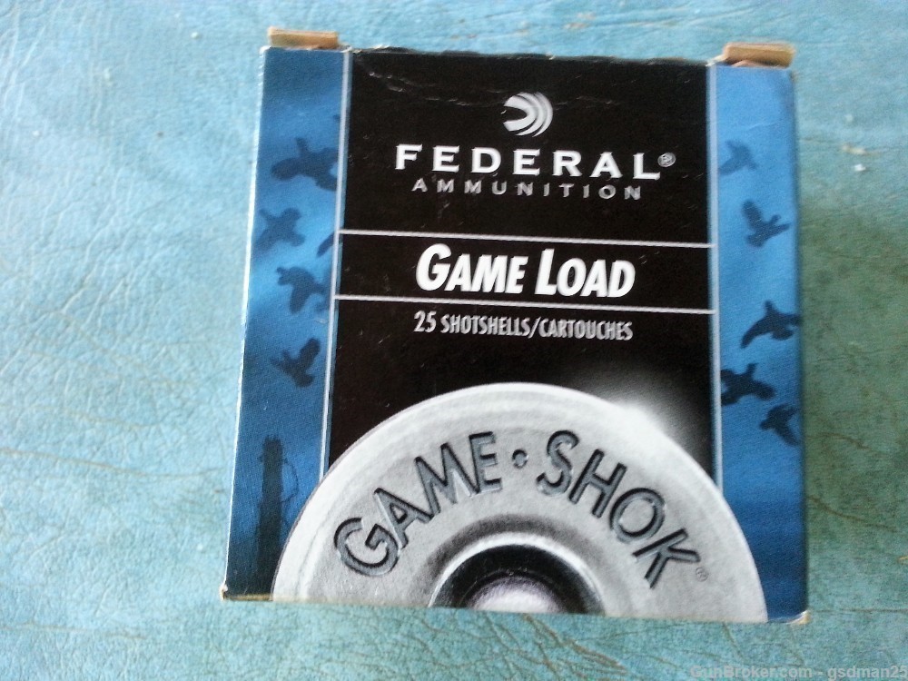 Federal 16 Ga Shotgun 2 3/4” Shells 1 Oz Lead #6 shot Box of 25-img-1