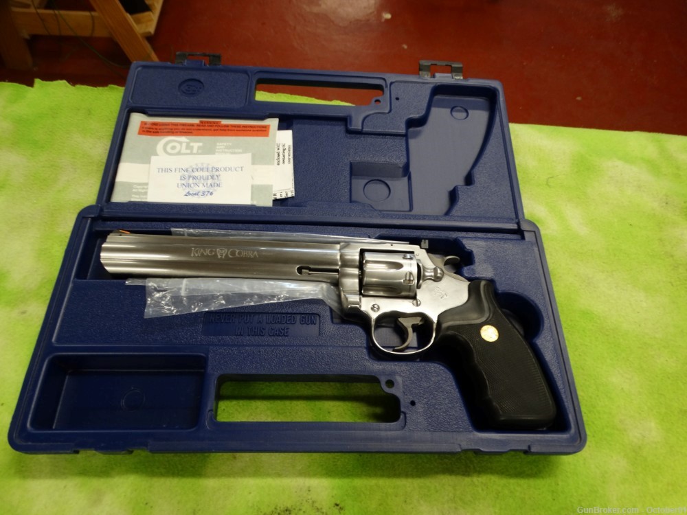 Extremely rare and collectable Colt King Cobra 8" barrel 357 Mag-img-0