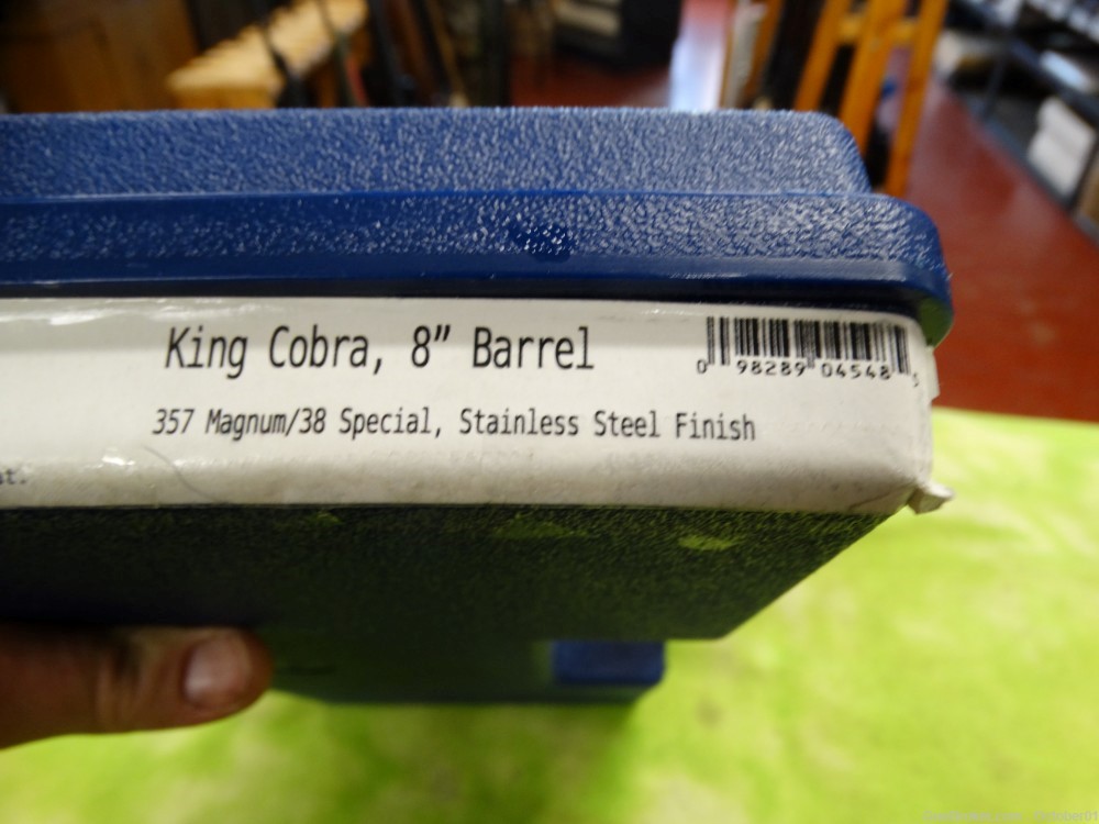 Extremely rare and collectable Colt King Cobra 8" barrel 357 Mag-img-24