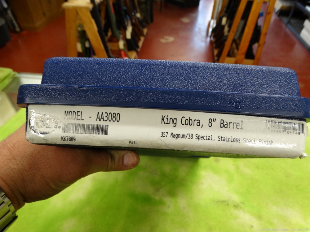 Extremely rare and collectable Colt King Cobra 8" barrel 357 Mag-img-22