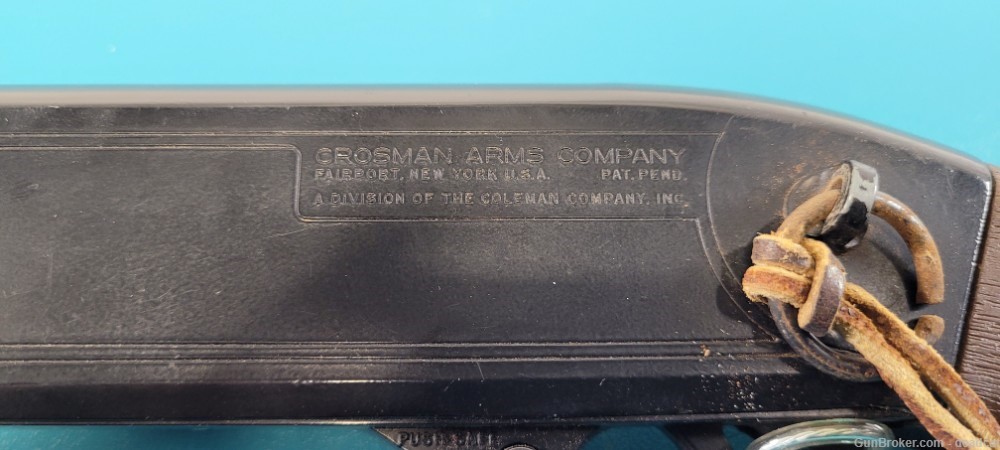 Scarce Crosman Model 125 Rawhide Air Rifle BB + Box & Provenance c. 1973-img-12