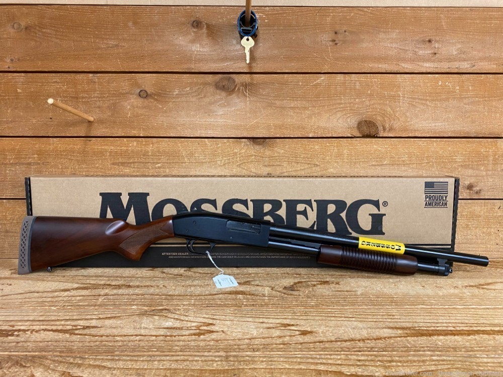 Mossberg 500 Persuader Walnut 18.5in barrel -img-0