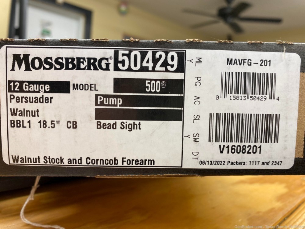 Mossberg 500 Persuader Walnut 18.5in barrel -img-6