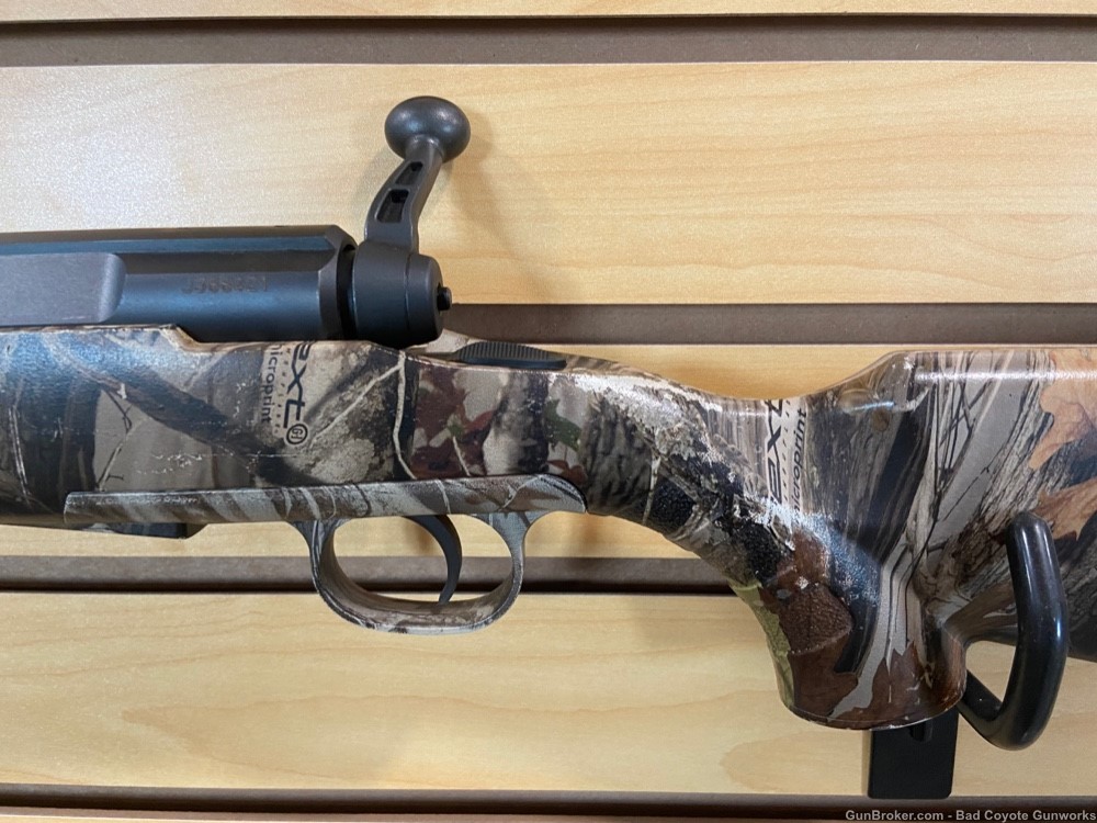 Savage Axis .30-06 Bolt Action Camo Synthetic Stock-img-11
