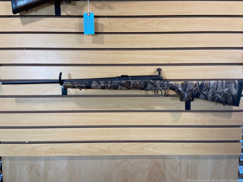 Savage Axis .30-06 Bolt Action Camo Synthetic Stock-img-15