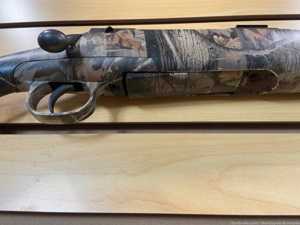 Savage Axis .30-06 Bolt Action Camo Synthetic Stock-img-8
