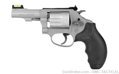 Smith & Wesson, Model 317, Kit Gun, 22LR, 3" Barrel, Silver, 8 Rounds-img-0