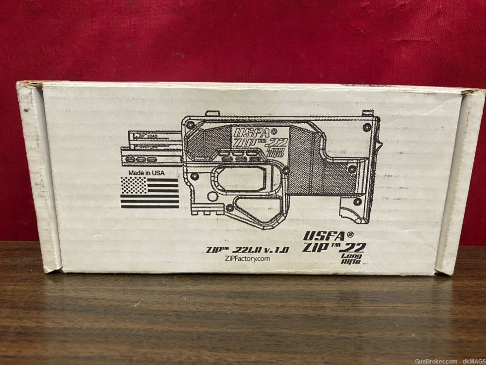 US Firearms Mfg. Co. Zip22 Semi Automatic .22LR Pistol Takes 10/22 Mags-img-16