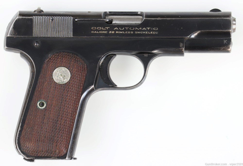 Pre-Owned Colt 1903 Pocket Hammerless Mfg. 1925 .32 Auto-img-1
