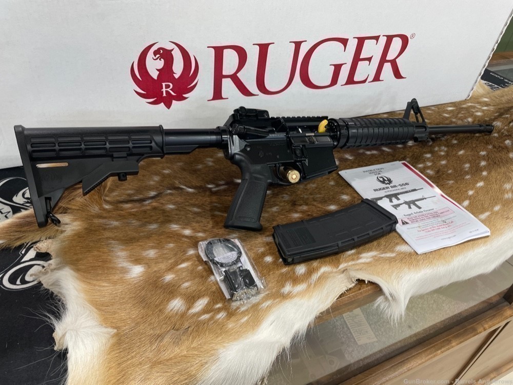 Ruger AR-556 5.56/223 AR-15 factory new with sights -img-0
