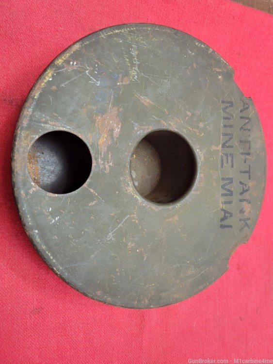WWII dated M1A1 anti tank land mine original -img-0