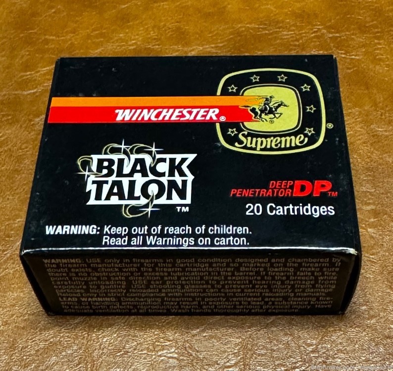 Winchester Black Talon 40S&W Has Never Been Handled Since Purchased-img-0