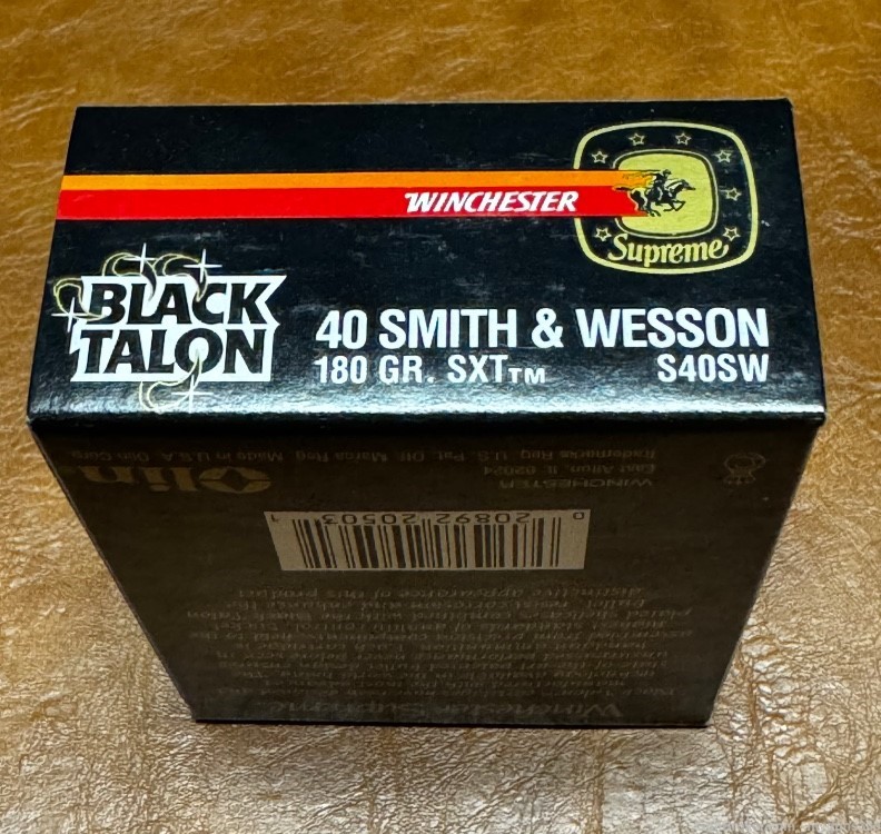 Winchester Black Talon 40S&W Has Never Been Handled Since Purchased-img-3