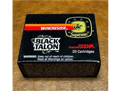 Winchester Black Talon 40S&W Has Never Been Handled Since Purchased