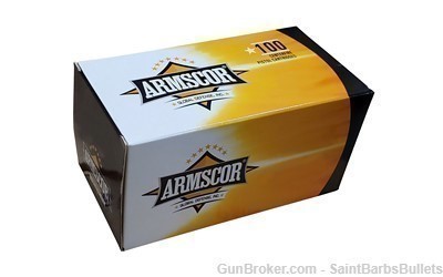 Armscor 10mm 180 Grain FMJ - 100 Rounds-img-0